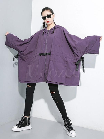 Super Loose Lace-up Outwear