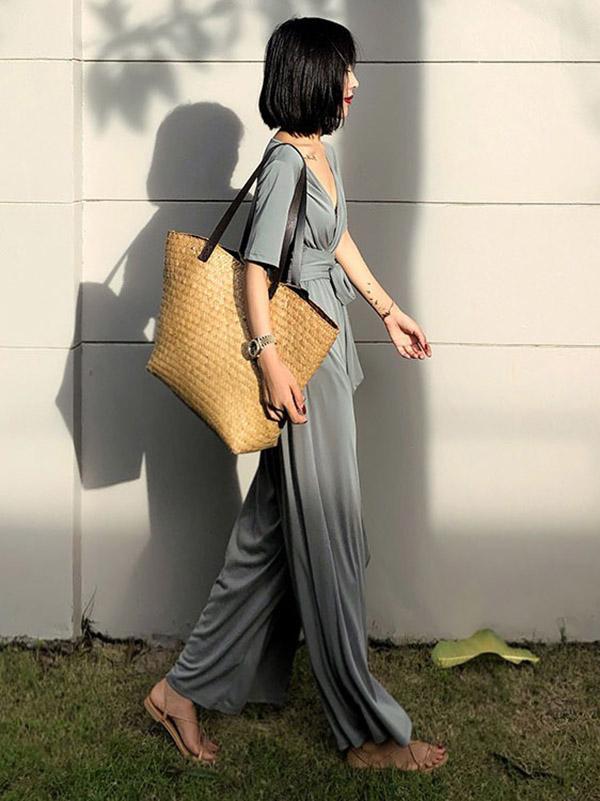 New Fashion Solid Jumpsuits