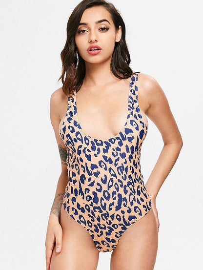 Sexy Leopard One Piece Swimwear