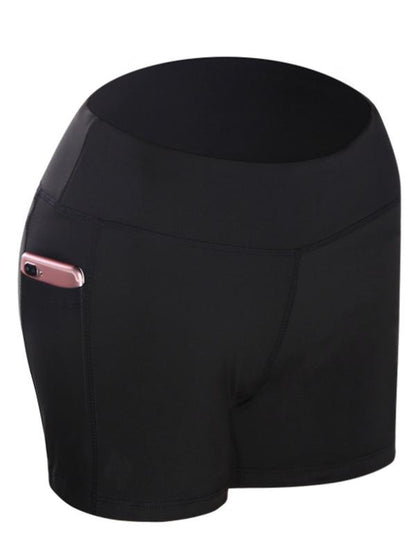Sports Elastic  Lift The Hips Shorts