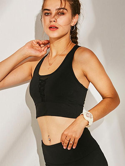 Mesh Racerback Sports Bras