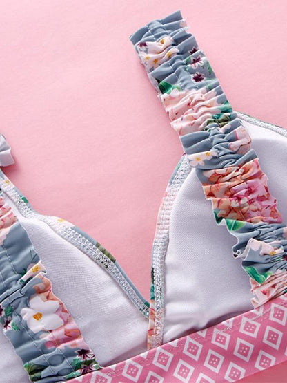 Triangle Top With Panty Bikini Set