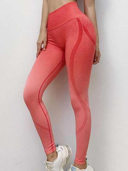 Sexy Gradient Wrap Yoga Leggings