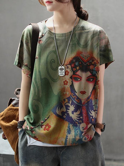 National Printed Comfortable T-shirt