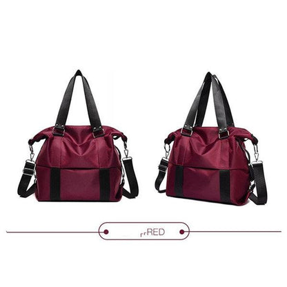 Large Capacity Handbag Tote Light Weight Oxford Shoulder Bag