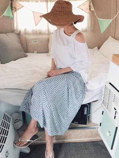 Casual Off Shoulder T-shirt
