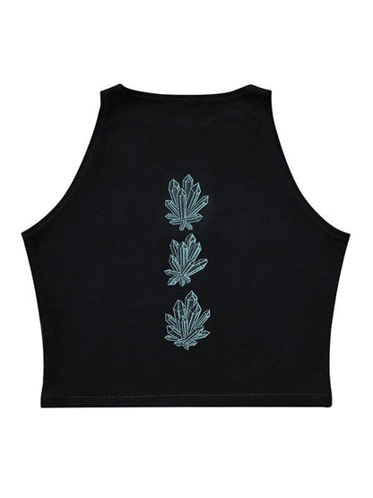 Sexy Printed Sleeveless Vest Top