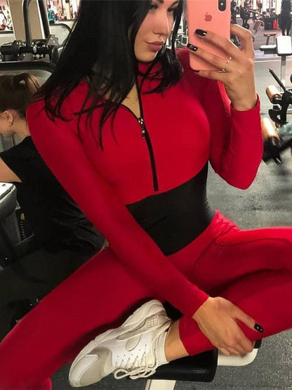 Sexy Split-Joint Wrap Yoga Jumpsuits