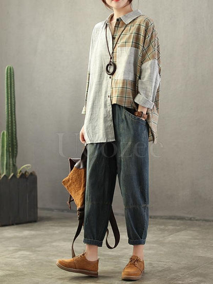Casual Retro Jean Pants