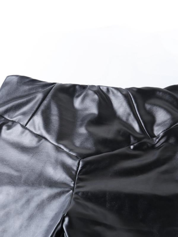 Wet Look Soft Pants&Leggings