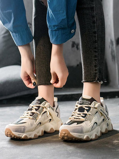 Ins Breathable Mesh Bandage Casual Shoes