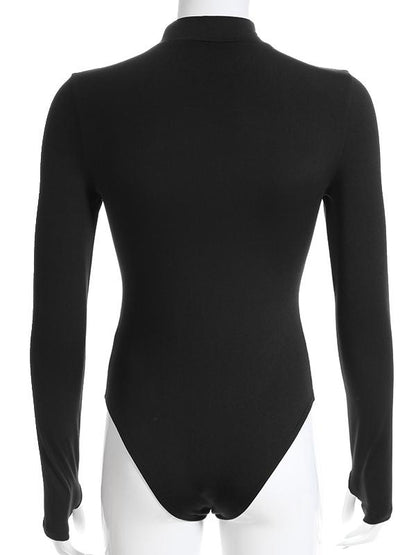 Solid Rivet Bodysuits
