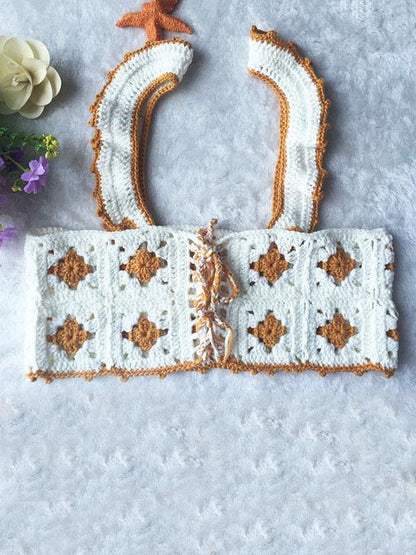 Crochet Bandage Sexy Vest Top