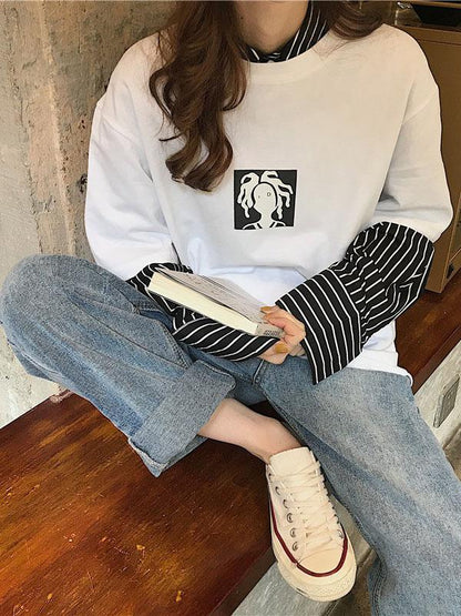 2019 New Loose Cool Chic Printed T-Shirt
