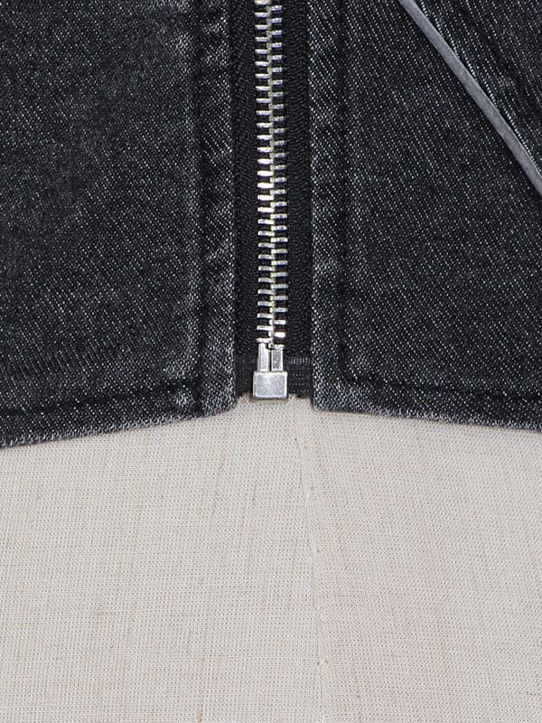 Stylish Denim Split-Joint Vest Tops