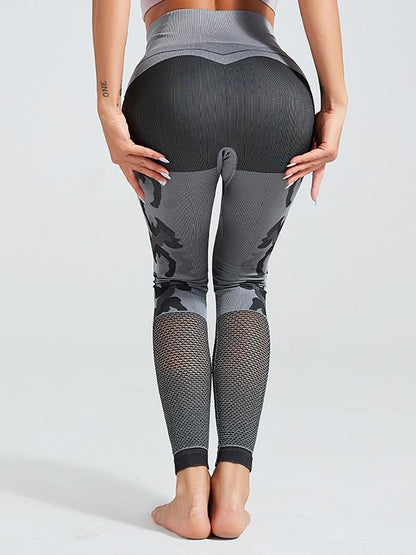 Camouflage Seamless Lift Hip Legging
