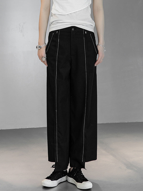 Stylish Asymmetric Loose Column Pants