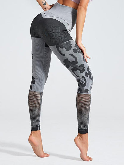 Camouflage Seamless Lift Hip Legging