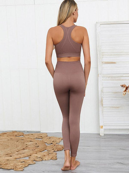 Stylish Fit Solid Comfortable Yoga&Gym Suits