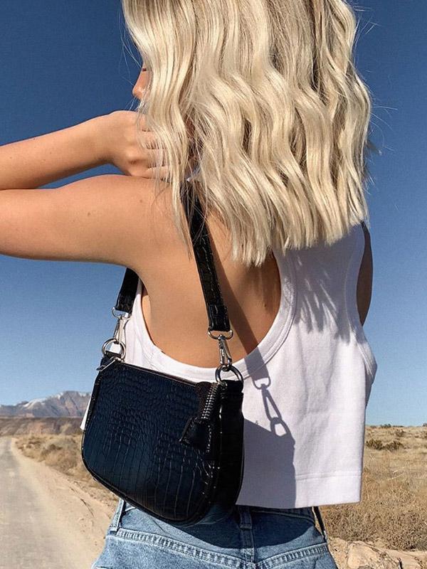 Casual Loose Solid Color Sports Tanks