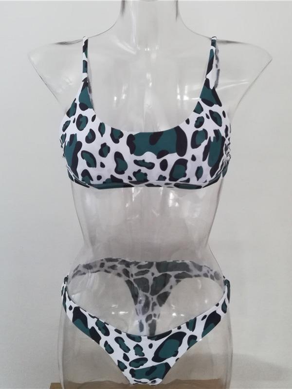 Leopard Printed Bikini Set