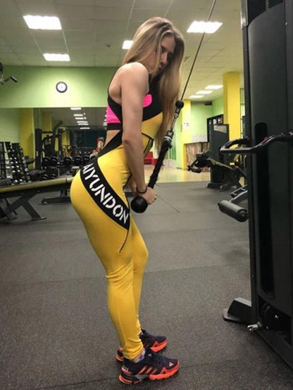 Split-Joint Yoga Jumpsuits