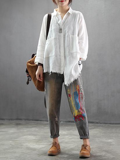 National Linen Rough Selvedge Shirt