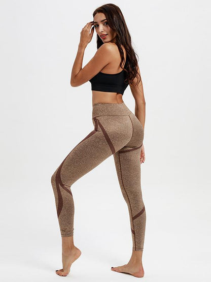 Printed Hygroscopic Tight Sports Leggings