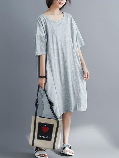 New Loose Oversize Split-joint Dress