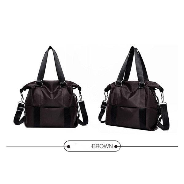 Large Capacity Handbag Tote Light Weight Oxford Shoulder Bag