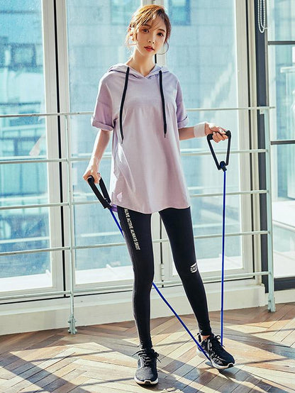 Printed Wrap Yoga Leggings