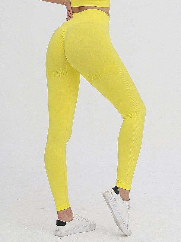 Wrap Solid Sweat Absorb Yoga Leggings