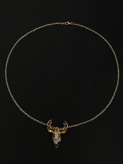 Vintage Bohemia Elk Necklaces Accessories