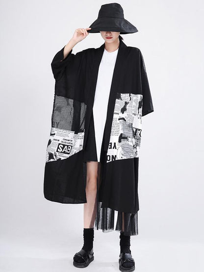 Original Print Sun-Protection Outwear