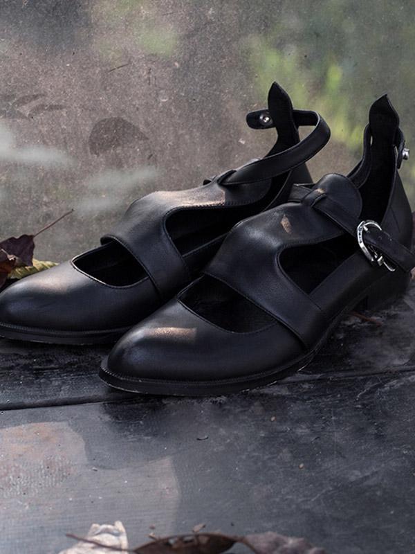 Original Black Leather Sandals