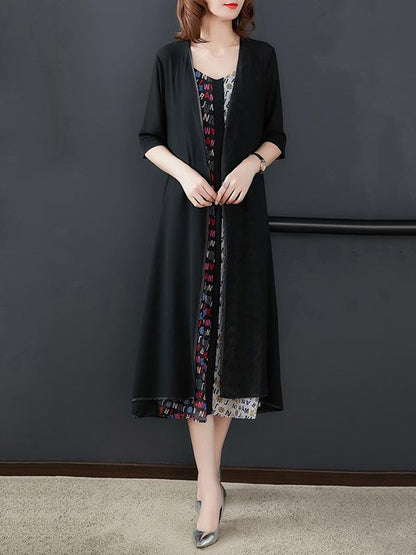 Casual Split-joint Twinset Suit