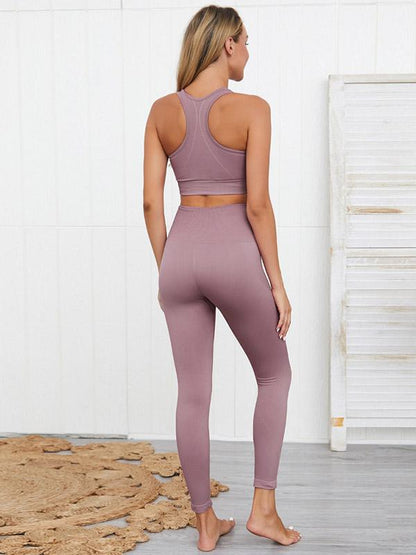 Stylish Fit Solid Comfortable Yoga&Gym Suits