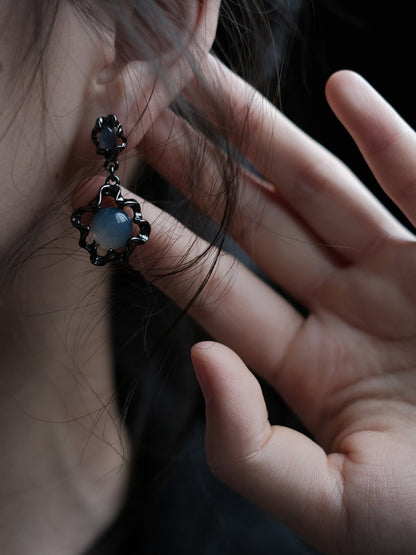 Original Stylish Hollow Stone Earrings