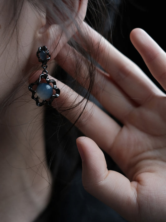 Original Stylish Hollow Stone Earrings