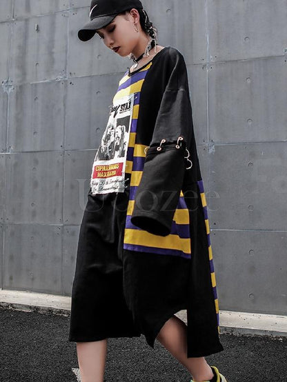 Casual Cool Street Long Blouses
