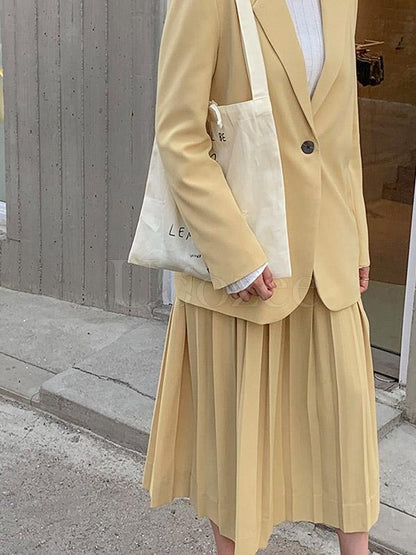 Casual Ruffled Empire Skirt