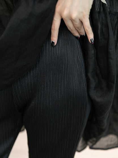 Casual Solid Color Leggings&Capri-Pants