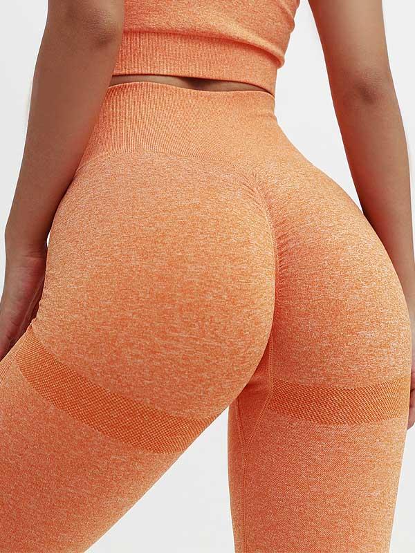 Wrap Solid Sweat Absorb Yoga Leggings