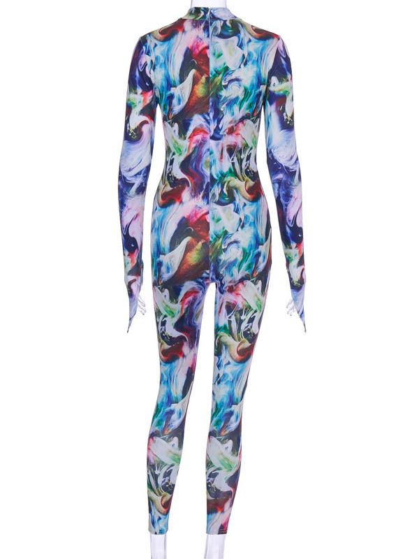 Printed Yoga Jumpsuits