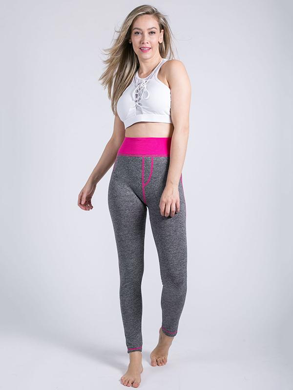 Contrast Trim Lift The Hips Leggings