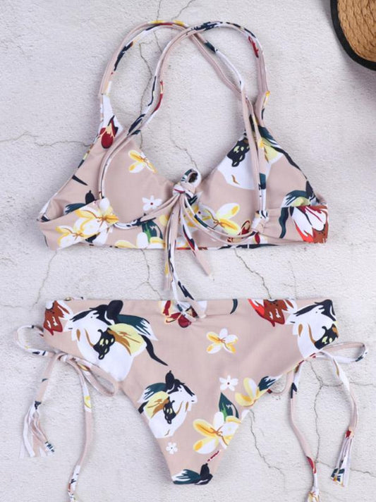 Fashion Adjustable Digital Printed Bikinis Swimwear