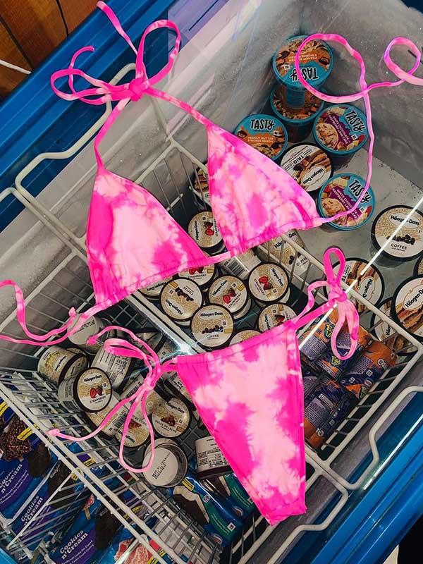 Printed Sexy Bikini Swimsuit