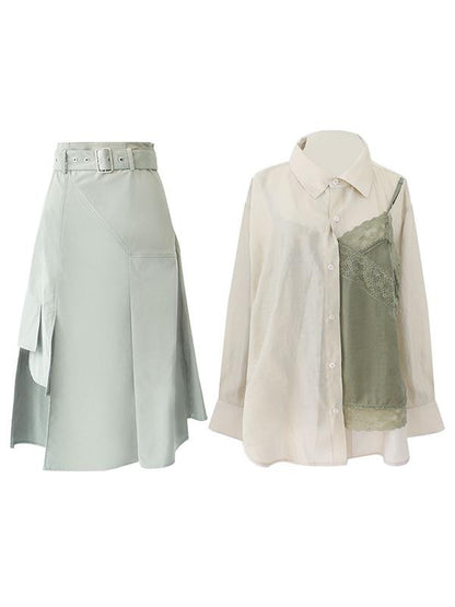 Elegant Cropped Fashion Suit