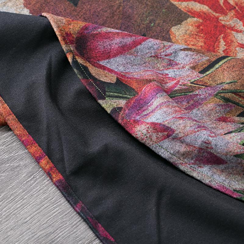 Buykud Comfortable Soft Floral Printed Two Piece Suit