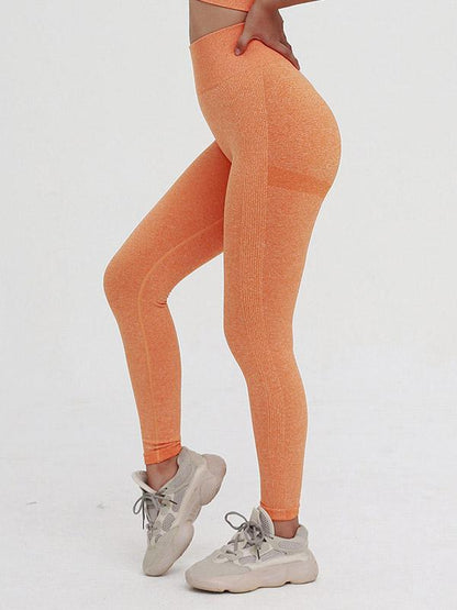 Wrap Solid Sweat Absorb Yoga Leggings